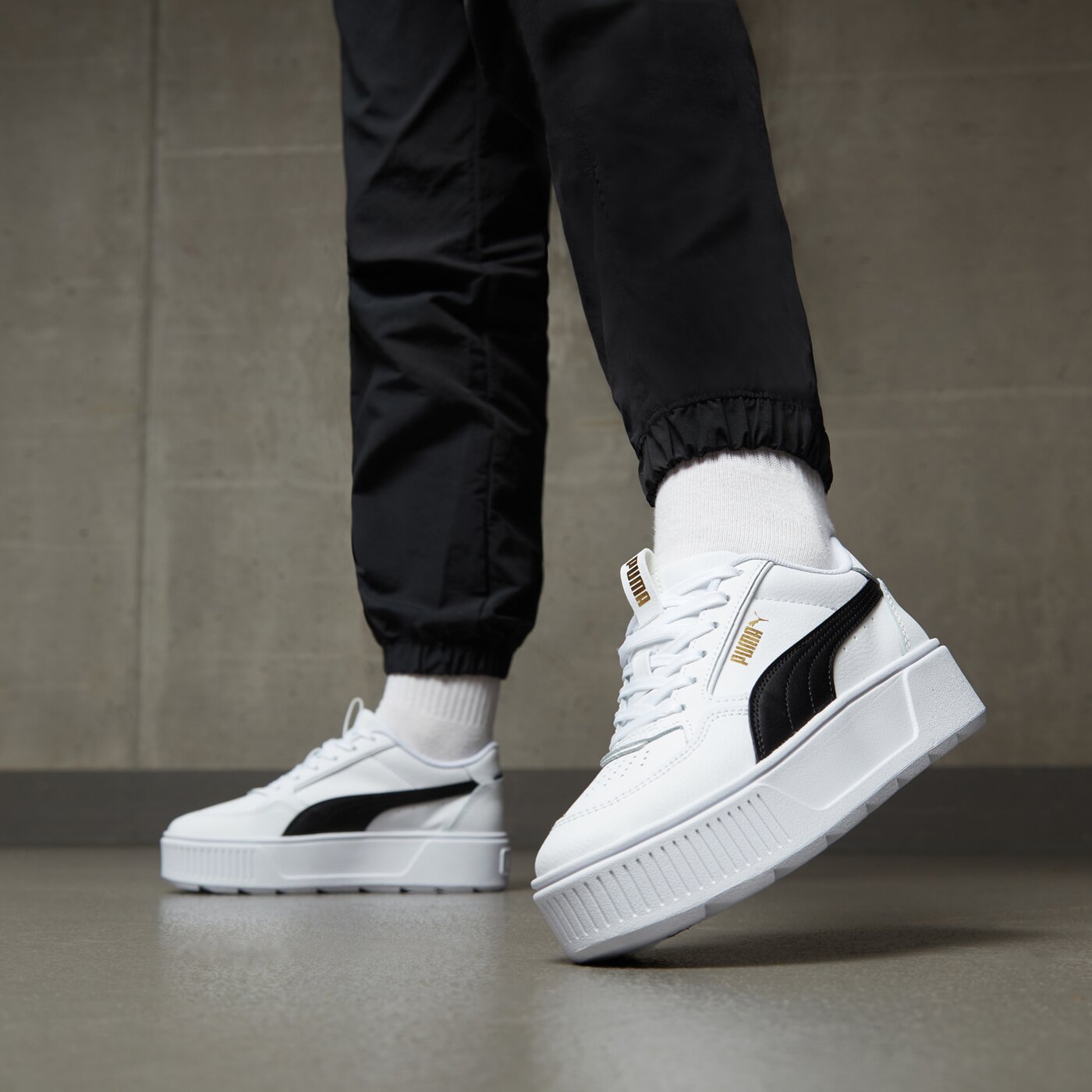 Детски маратонки PUMA KARMEN REBELLE JR 38842002 цвят бял