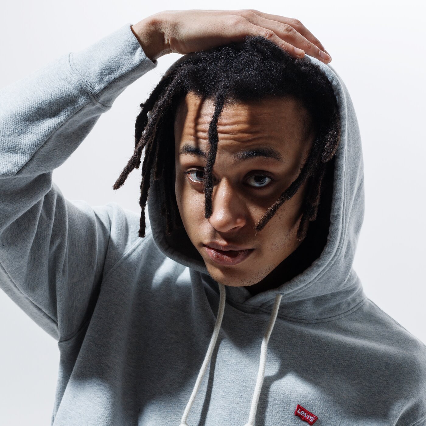 Мъжки суичър LEVI'S СУИТЧЪР С КАЧУЛКА NEW ORIGINAL HOODIE 34581-0000 цвят сив