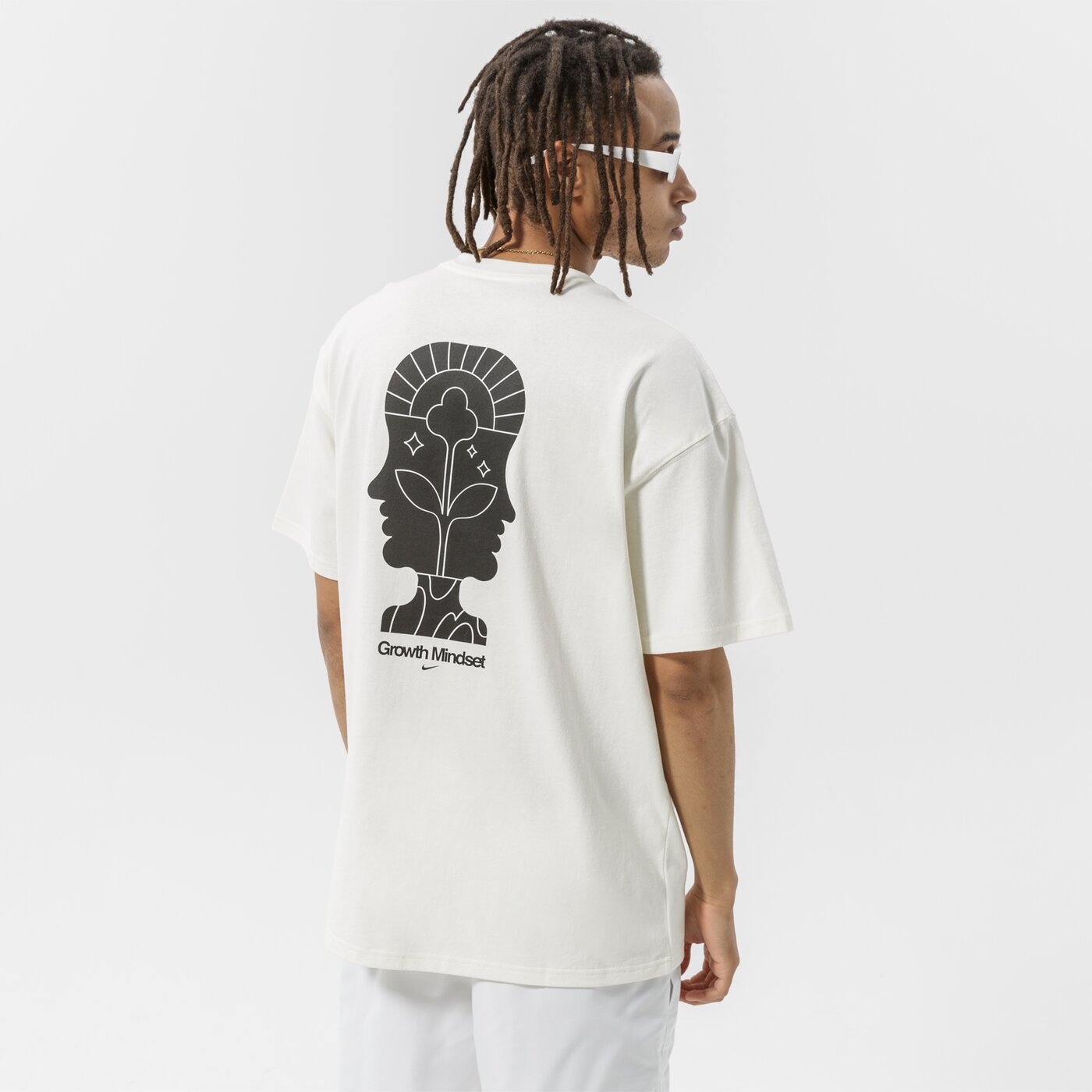 Мъжка тениска NIKE ТЕНИСКА M NSW SUST M2Z LBR TEE dq1004-133 цвят бял