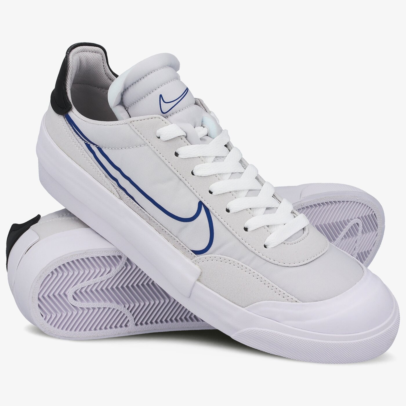 Мъжки маратонки NIKE DROP TYPE SWOOSH cq0989-001 цвят бял