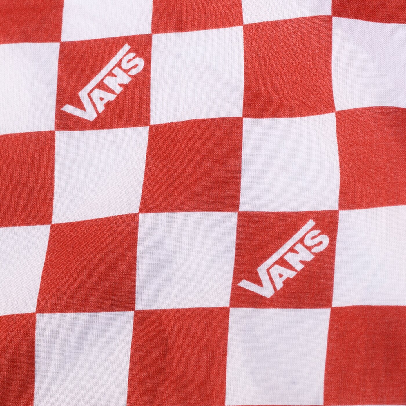 Дамска шапка с козирка VANS BANDANA MN VANS CHECK BANDANA vn0a5khysq61 цвят червен