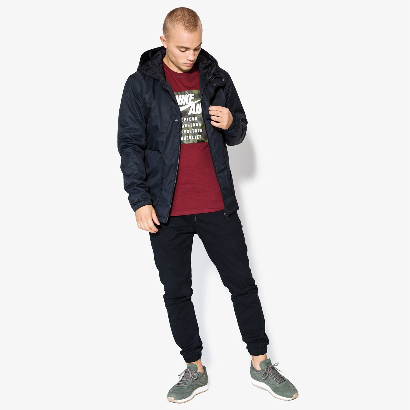 Мъжко преходно яке CONFRONT ЯКЕ CORBIN cf37kum06001 цвят черен