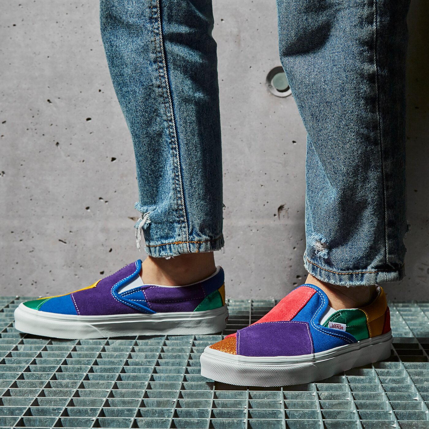 Дамски маратонки VANS UA CLASSIC SLIP-ON vn0a33tb44b1 цвят многоцветен