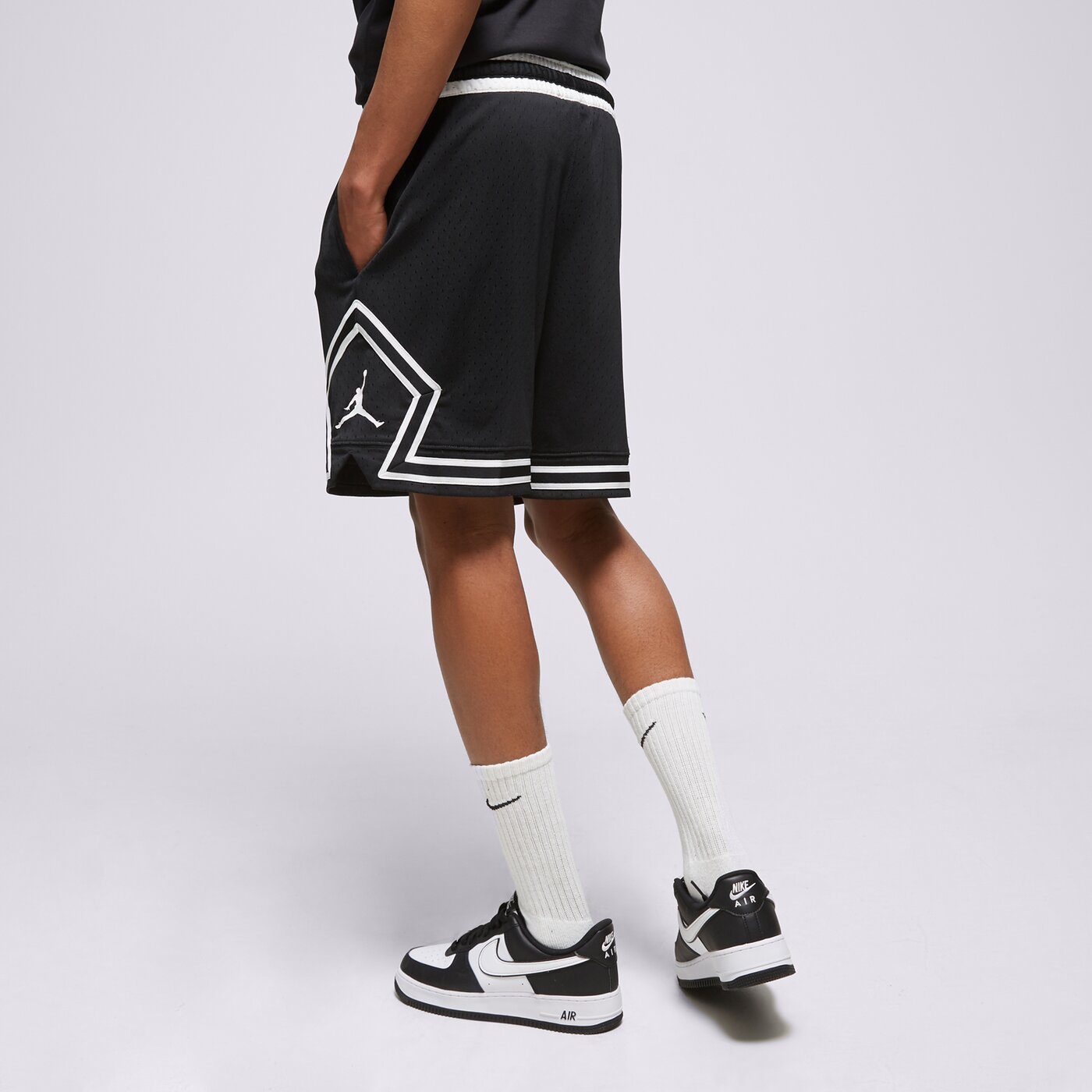 Мъжки къси панталони JORDAN ШОРТИ M J DF SPRT DMND SHORT dx1487-010 цвят черен