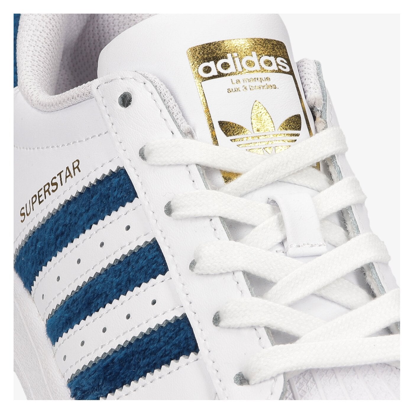 Детски маратонки ADIDAS SUPERSTARJ h03975 цвят бял