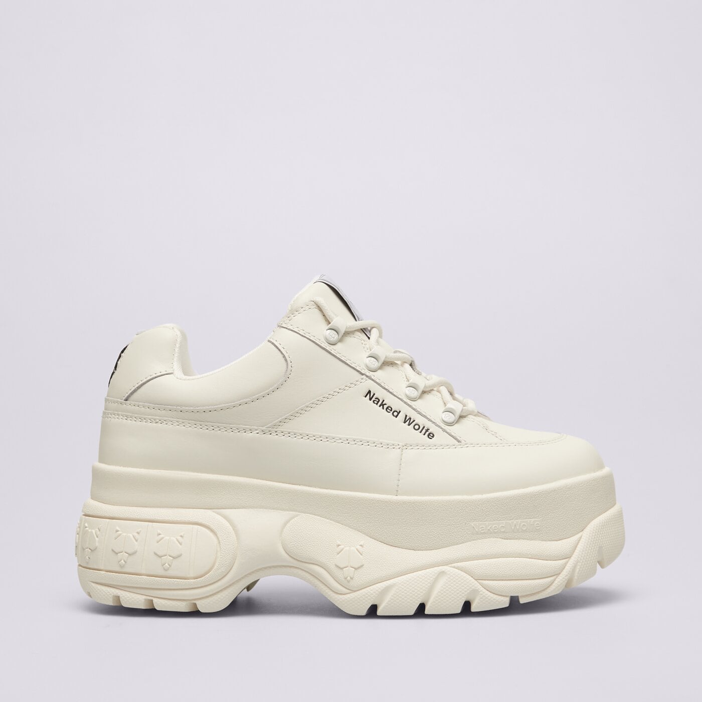 Дамски маратонки NAKED WOLFE SPORTY nwsportywhite цвят бял