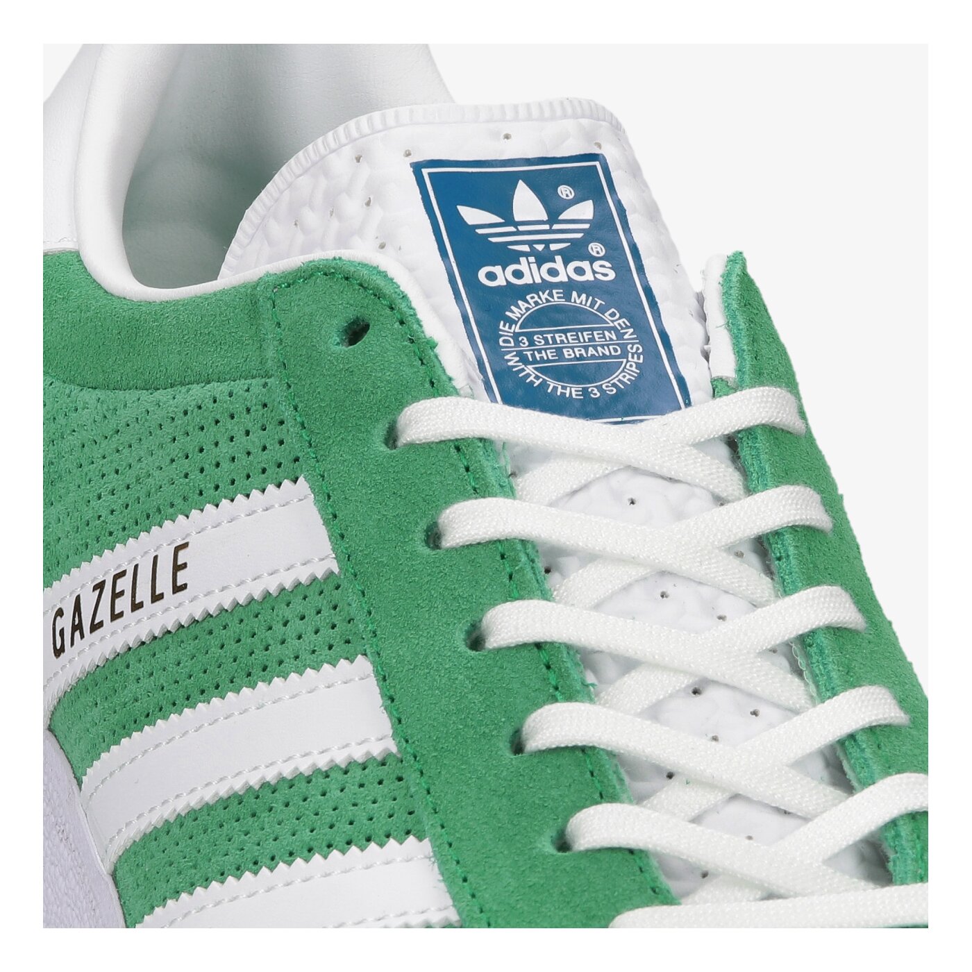 Мъжки маратонки ADIDAS GAZELLE  h02215 цвят зелен