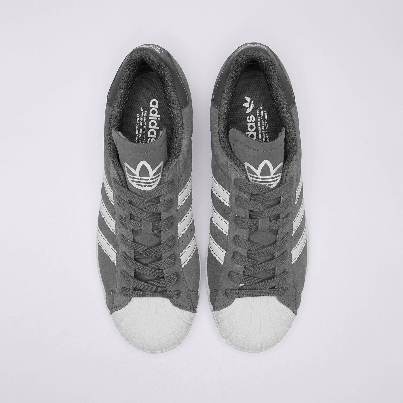 Мъжки маратонки ADIDAS SUPERSTAR if3645 цвят сив