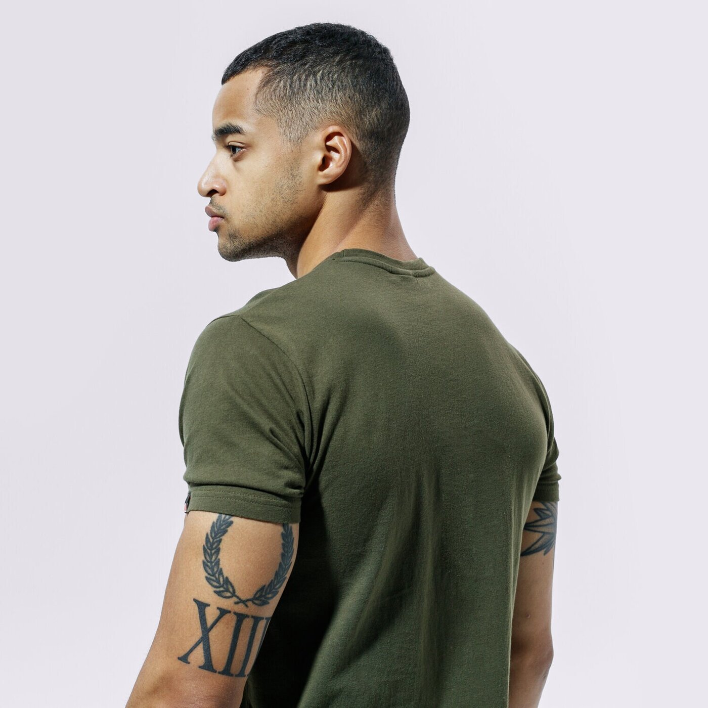 Мъжка тениска ELLESSE ТЕНИСКА SL PRADO shc07405506 цвят каки