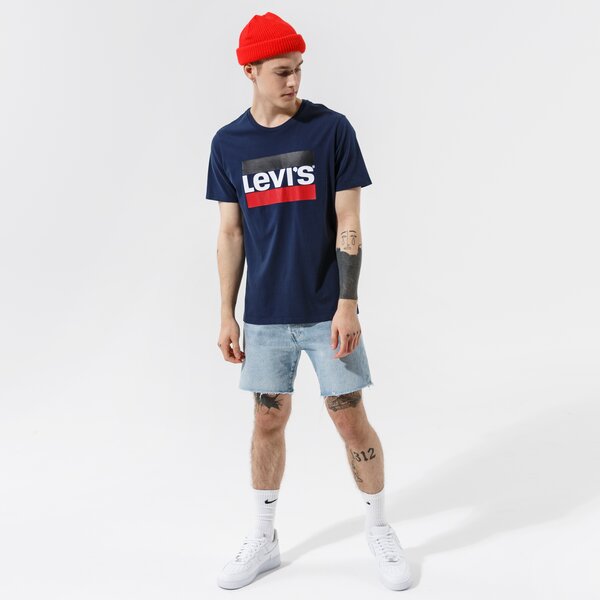 Мъжка тениска LEVI'S ТЕНИСКА SPORTSWEAR LOGO GRAPHIC 396360003 цвят тъмносин