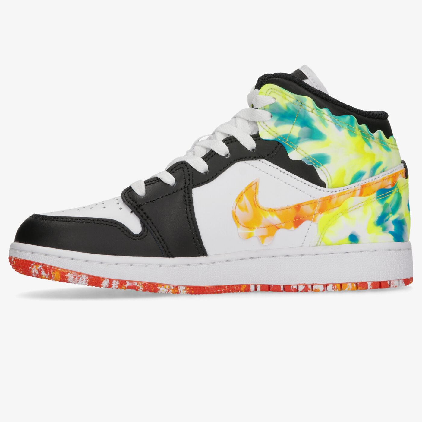 Детски маратонки AIR JORDAN 1 MID SE (GS) dj6563-038 цвят многоцветен