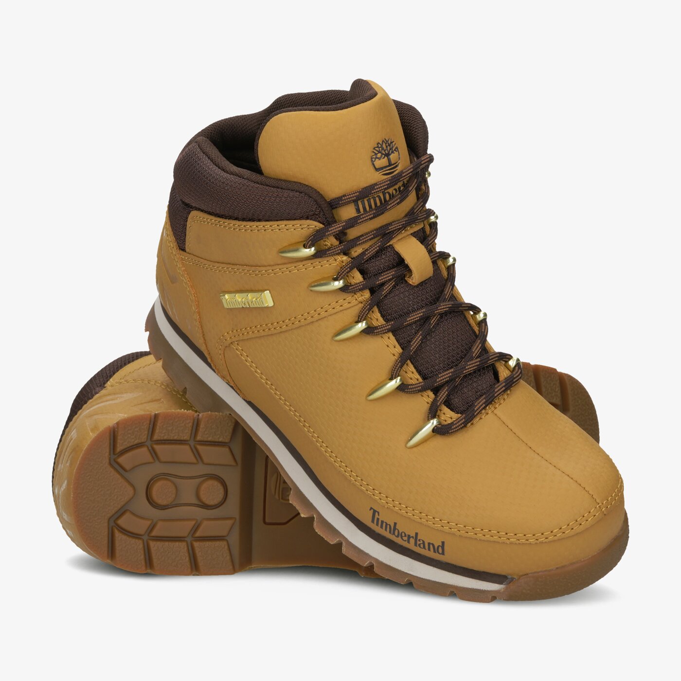 Детски зимни обувки TIMBERLAND EURO SPRINT  tb0a22aj2311 цвят жълт