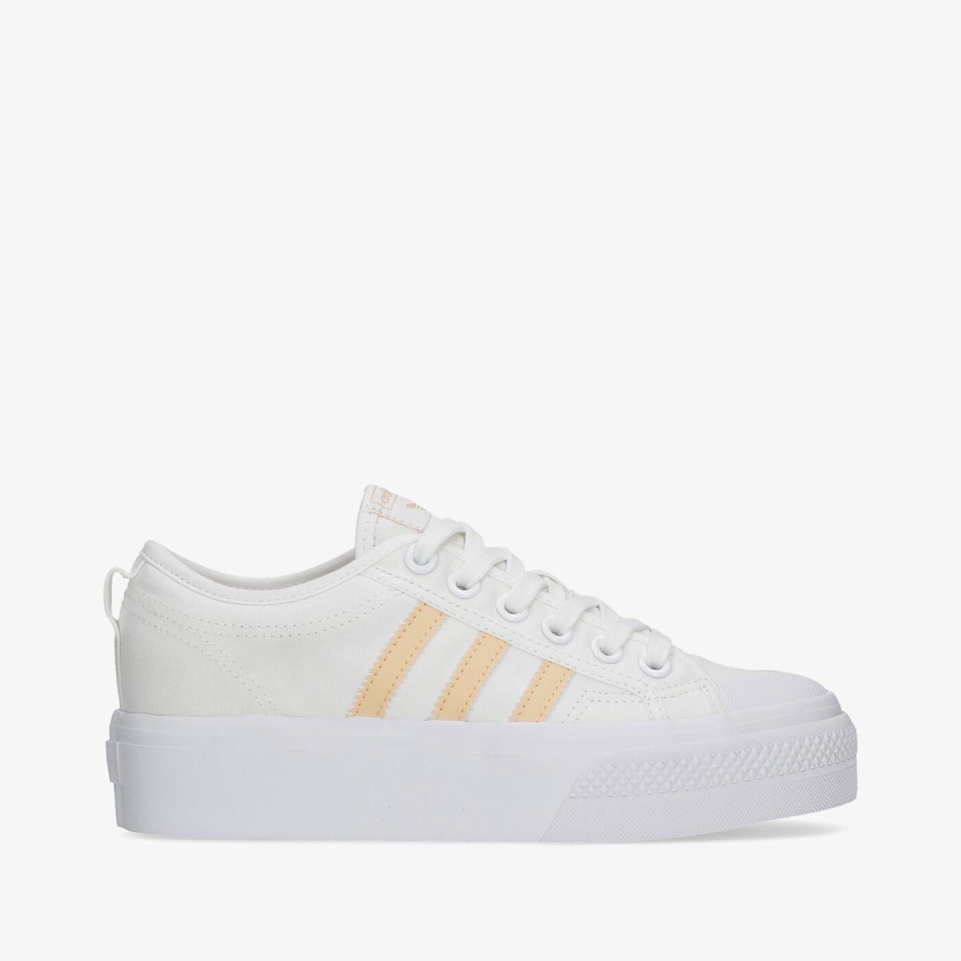 Дамски маратонки ADIDAS NIZZA PLATFORM W gx6224 цвят бял