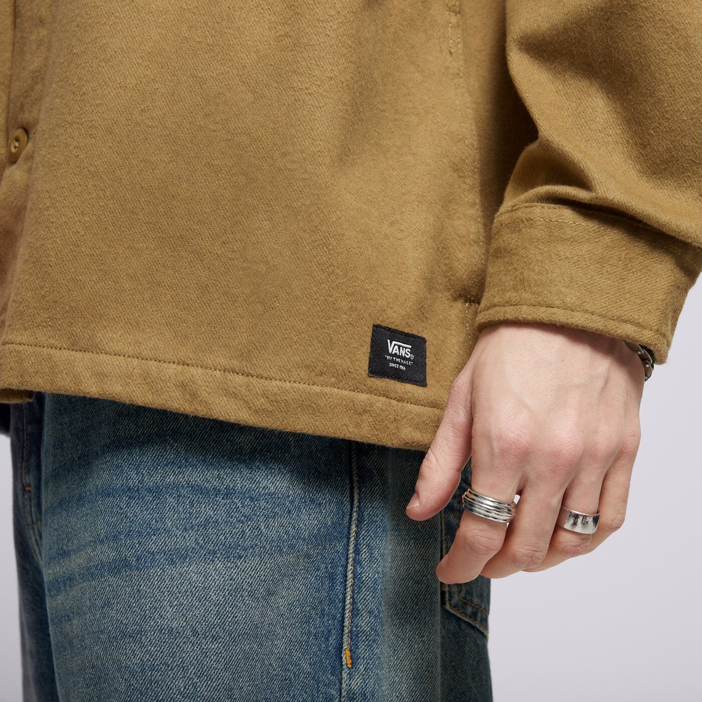 Мъжко зимно яке VANS ЯКЕ COLEGROVE SHACKET vn000jvbcuq цвят кафяв