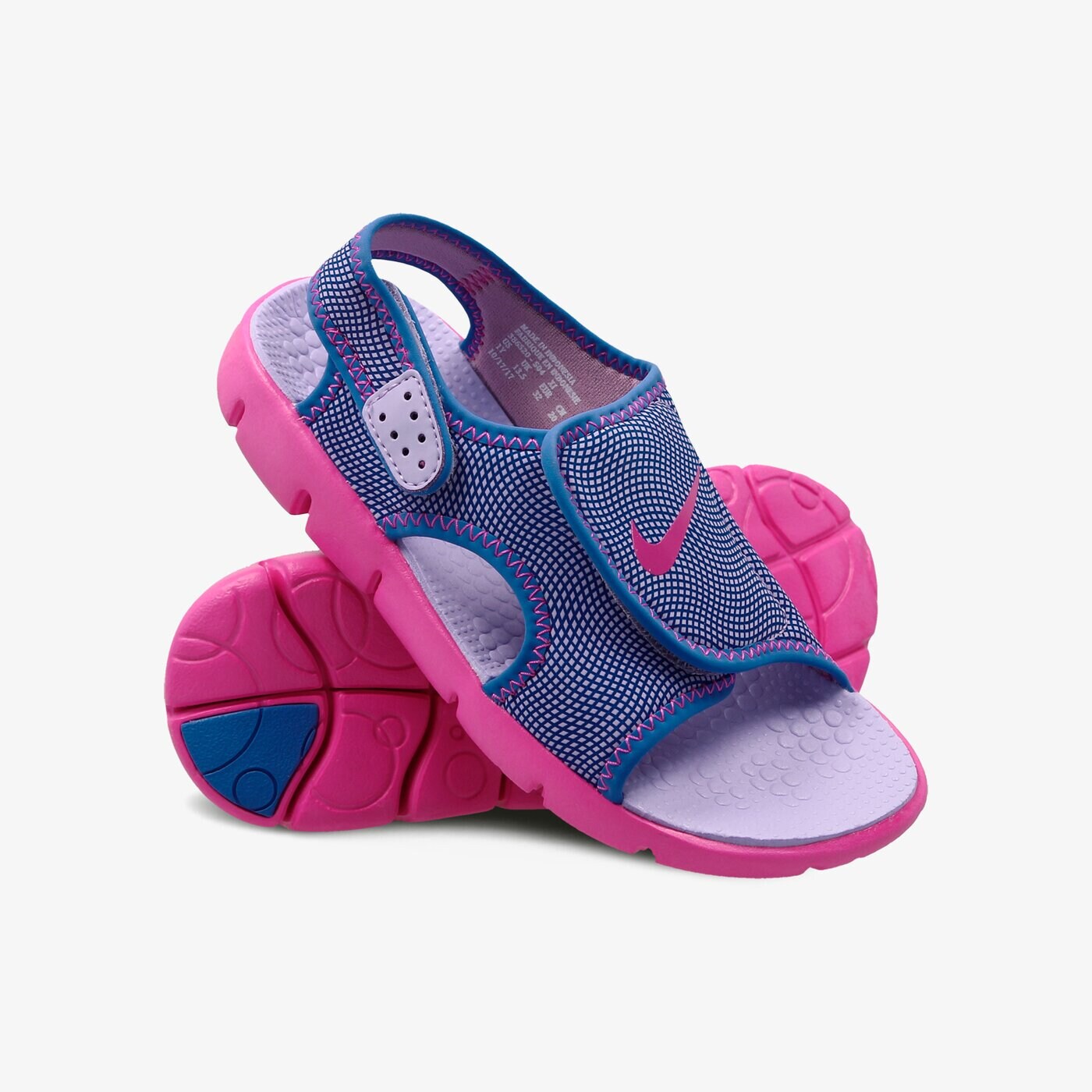 Детски чехли и сандали NIKE SUNRAY ADJUST 4 GGP 386520-504 цвят виолетов