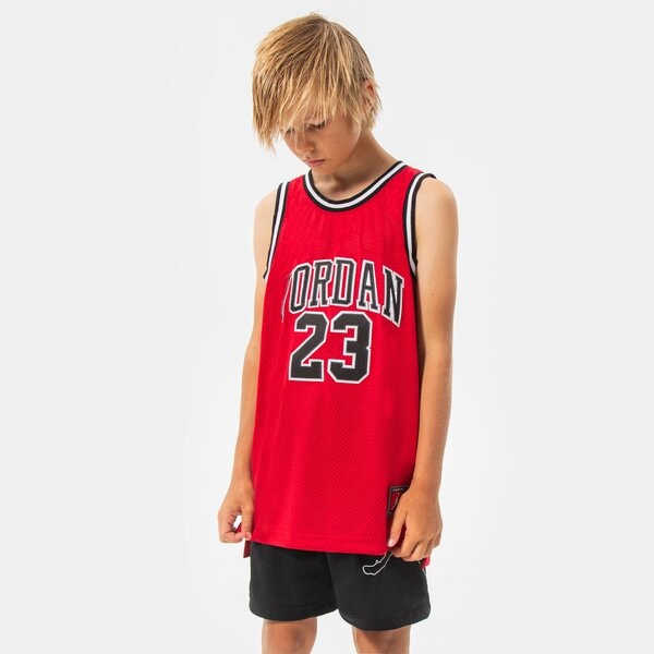 Детска тениска JORDAN ТЕНИСКА JORDAN 23 JERSEY B 95a773-r78 цвят червен