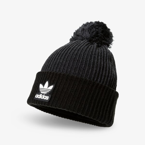 Дамска зимна шапка ADIDAS ЗИМНА ШАПКА AC POM BEANIE h35510 цвят черен