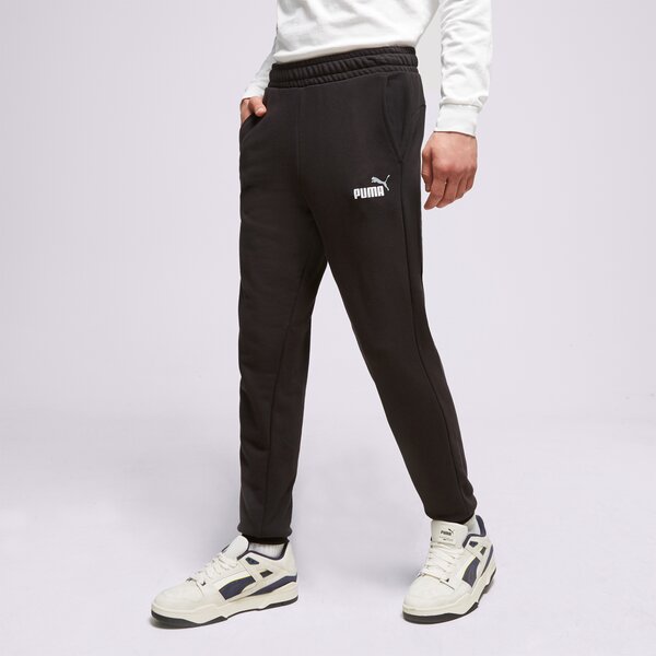 Мъжки панталони PUMA ПАНТАЛОНИ ESS+ 2 COL LOGO TR CL 58676861 цвят черен