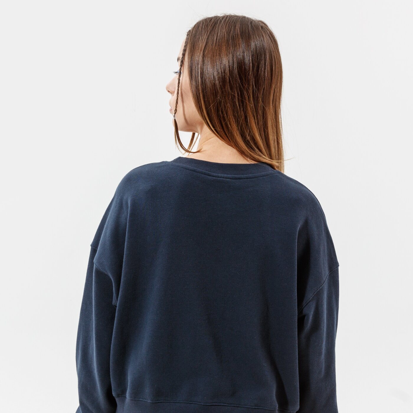 Дамски суичър CHAMPION СУИТЧЪР CREWNECK SWEATSHIRT 112588bs501 цвят тъмносин