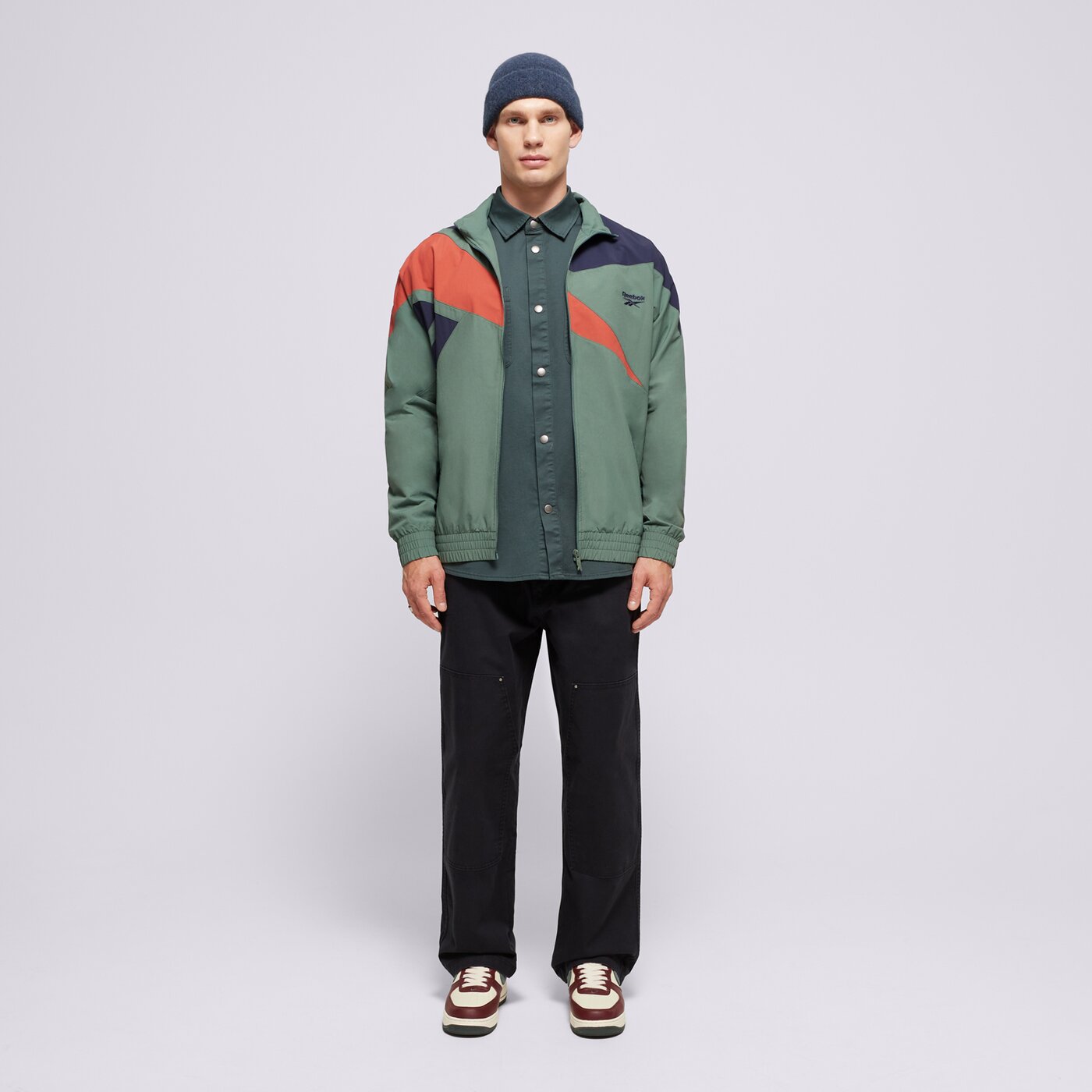 Мъжко преходно яке REEBOK ЯКЕ НАЙЛОН CL F FR TRACKТОП 100206044 цвят многоцветен