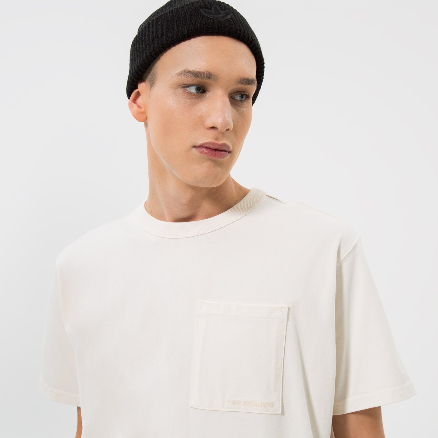 Мъжка тениска NEW BALANCE ТЕНИСКА NB ATHLETICS NATURE STATE mt23567gie цвят бял