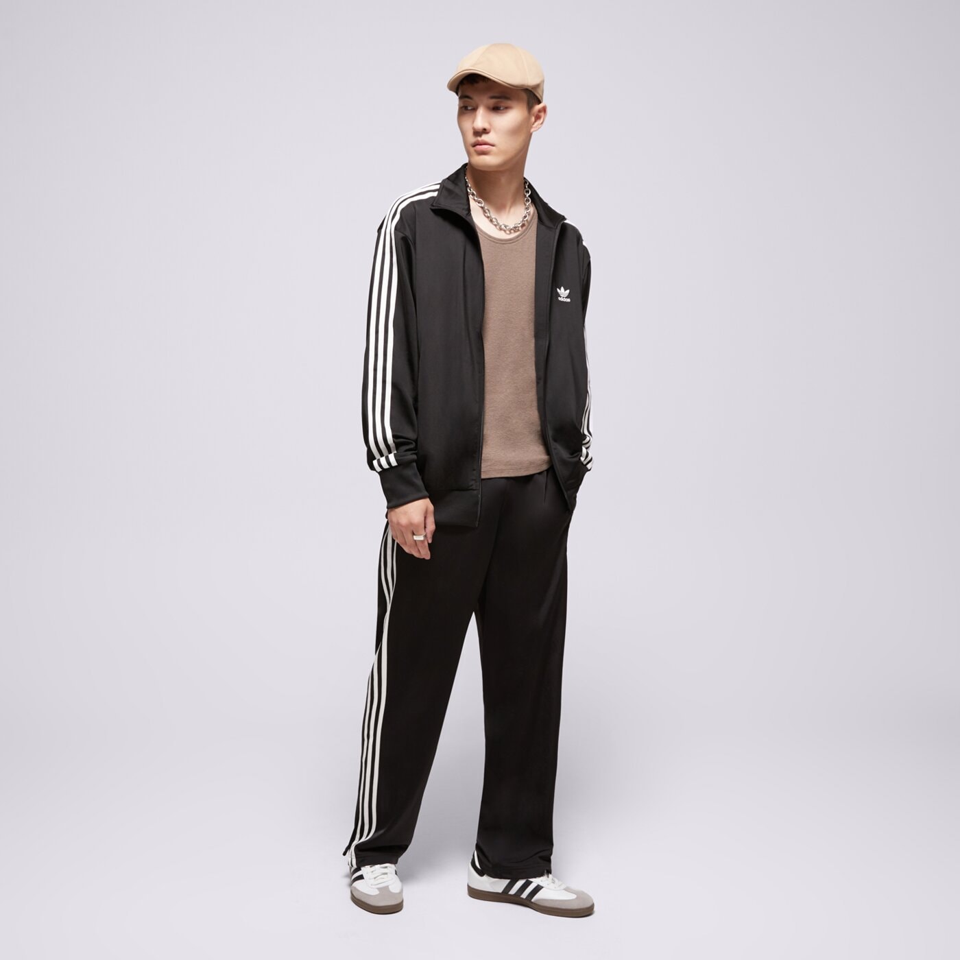 Мъжки панталони ADIDAS ПАНТАЛОНИ FIREBIRD PNT BLK ij7055 цвят черен