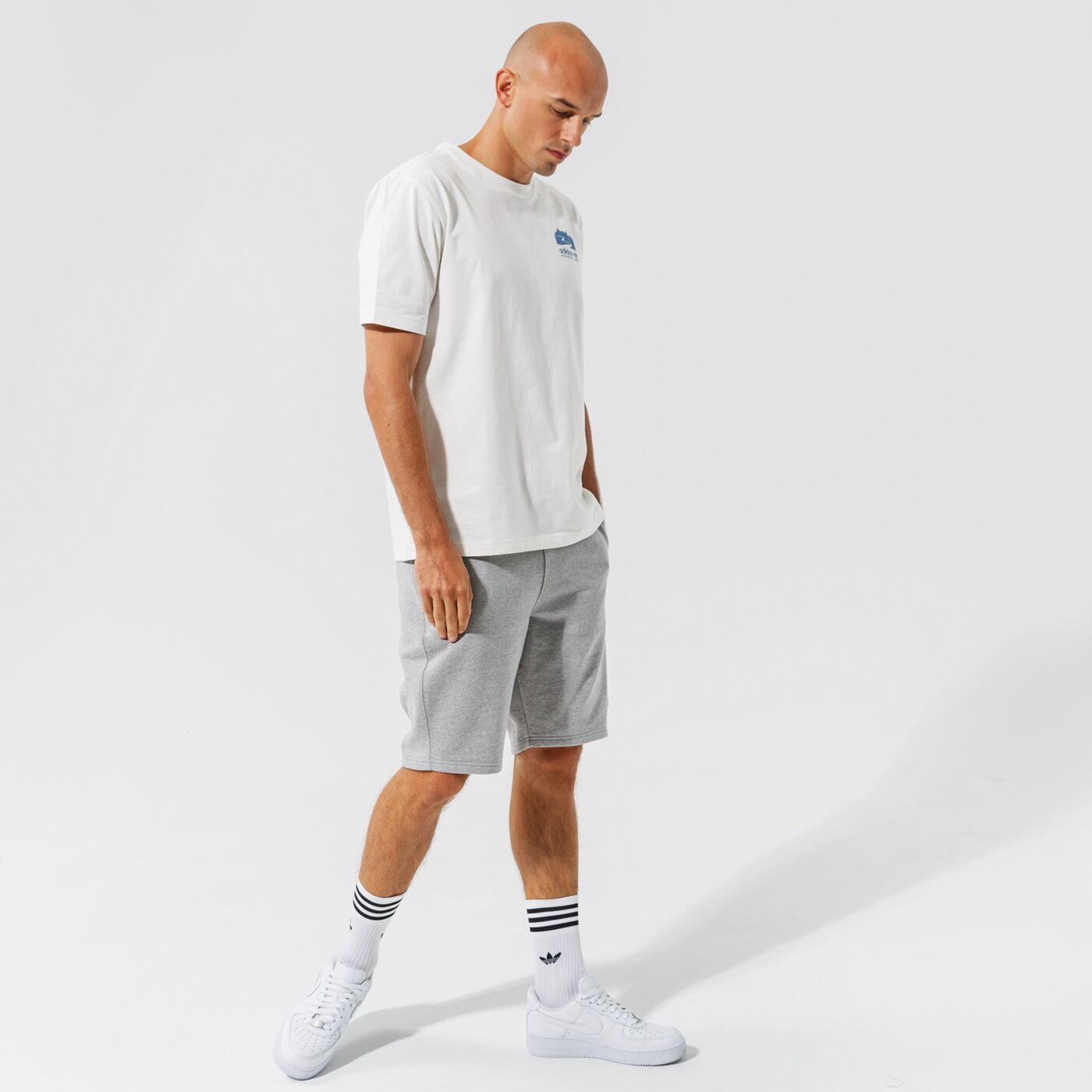 Мъжки къси панталони ELLESSE ШОРТИ LIONOLI SHORT GREY shi13123112 цвят сив