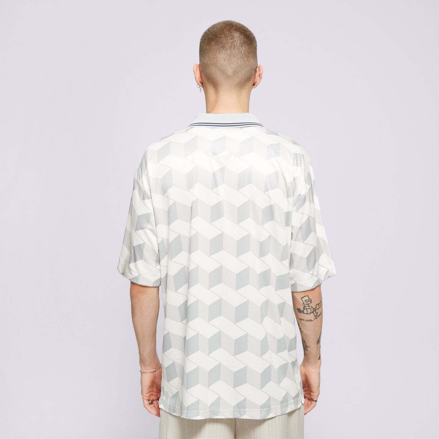 Мъжка тениска VANS ТЕНИСКА ТИП ПОЛО RIGSBY SOCCER SS ТЕНИСКА ТИП vn000hdufs81 цвят бял