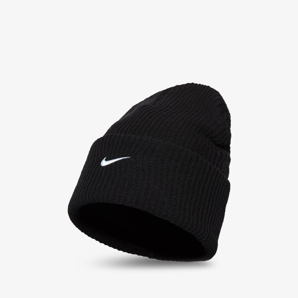 Дамска зимна шапка NIKE ШАПКА U NSW BEANIE UTILITY SWOOSH dv3342-010 цвят черен