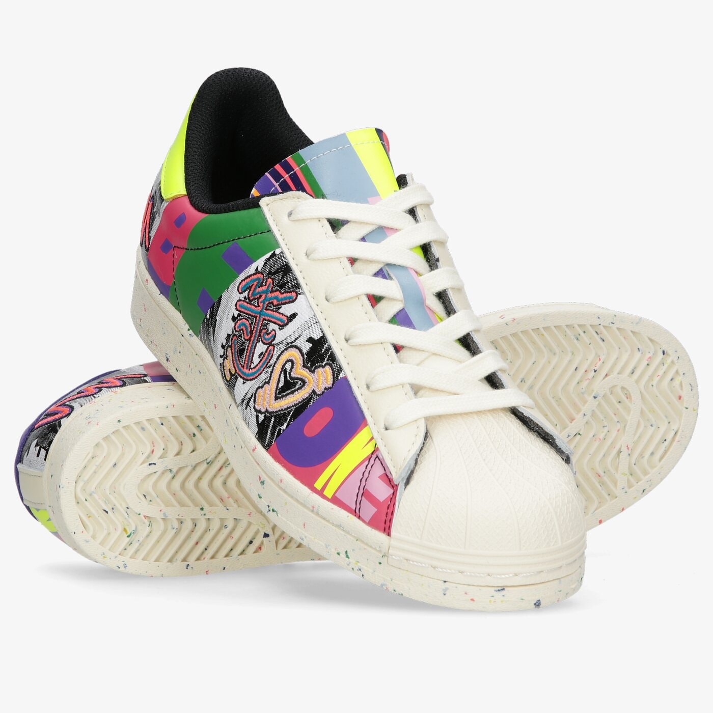 Дамски маратонки ADIDAS SUPERSTAR PRIDE gx6395 цвят многоцветен