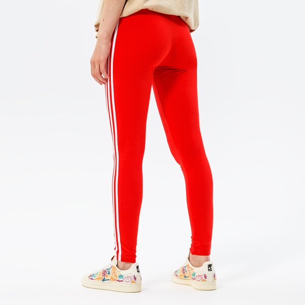 Дамски панталони ADIDAS КЛИН 3 STRIPES TIGHT hd2348 цвят червен