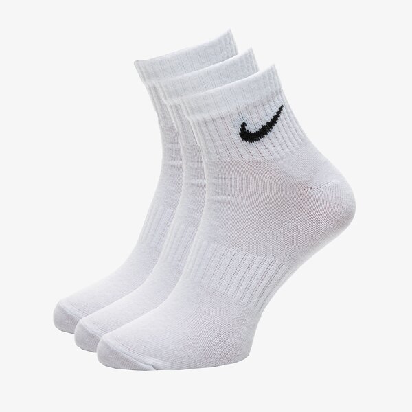 Дамски чорапи NIKE ЧОРАПИ U NK EVERYDAY LTWT ANKLE 3PR sx7677-100 цвят бял