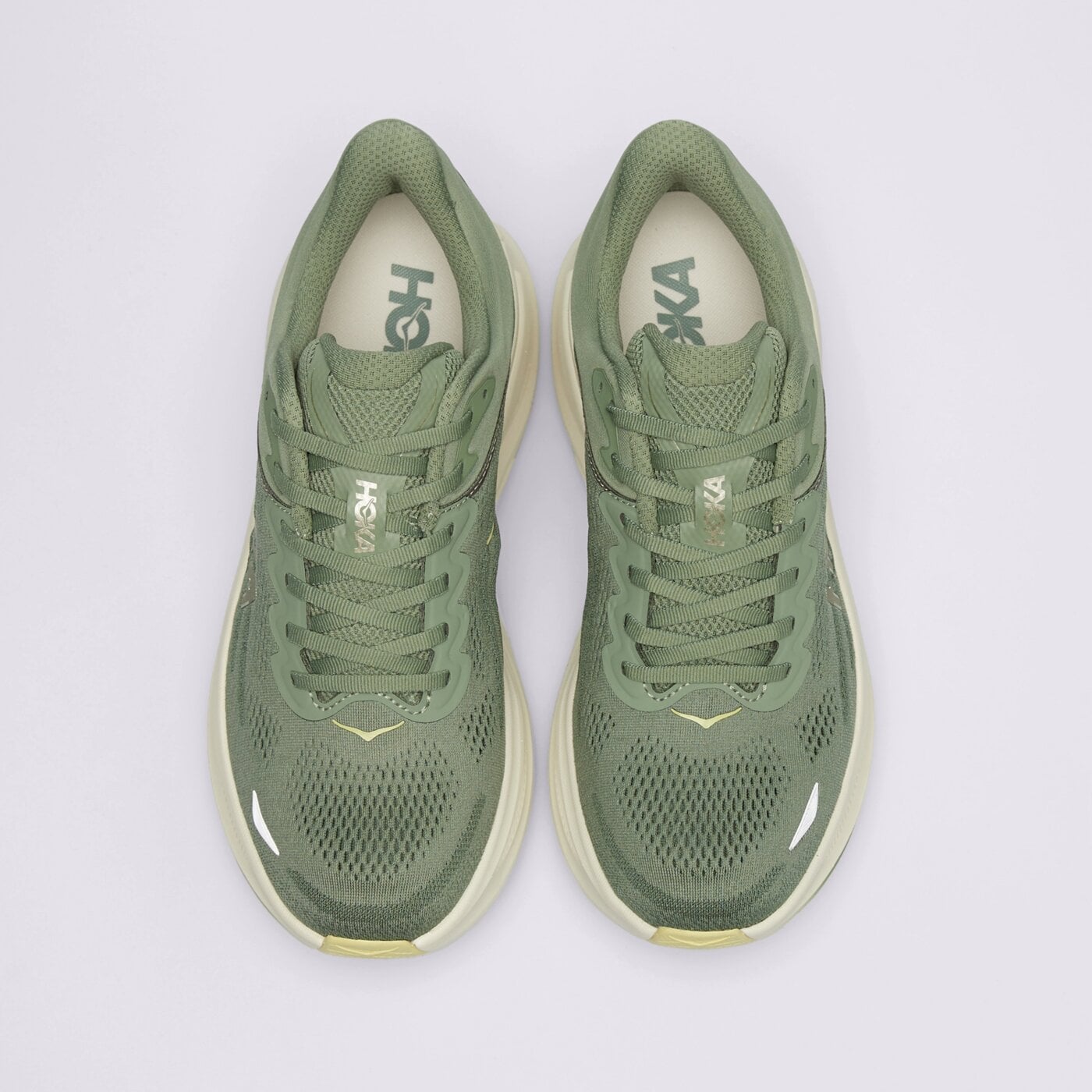 Мъжки маратонки за бягане HOKA BONDI 9 1162011sntf цвят зелен