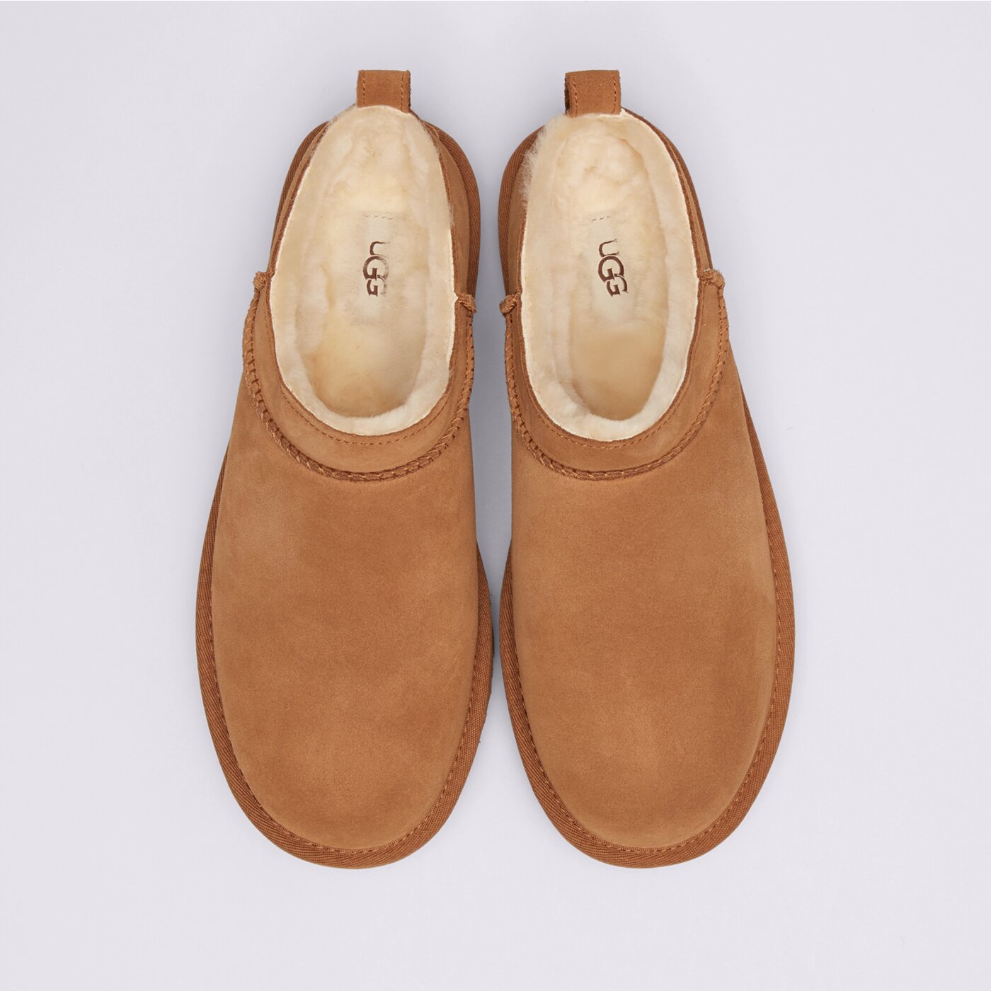 Дамски кежуал UGG CLASSIC MICRO 1173891-che цвят кафяв