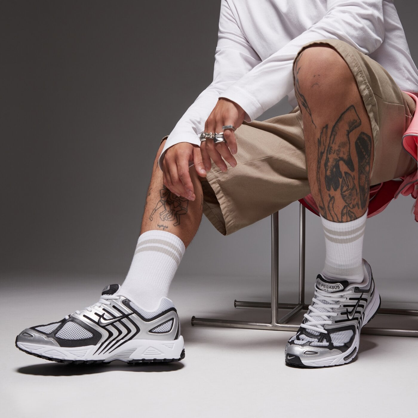 Мъжки маратонки NIKE AIR PEGASUS 2005 hq3031-002 цвят сив