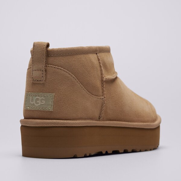 Детски кежуал UGG KIDS' CLASSIC ULTRA MINI PLATFORM 1157791k-san цвят кафяв