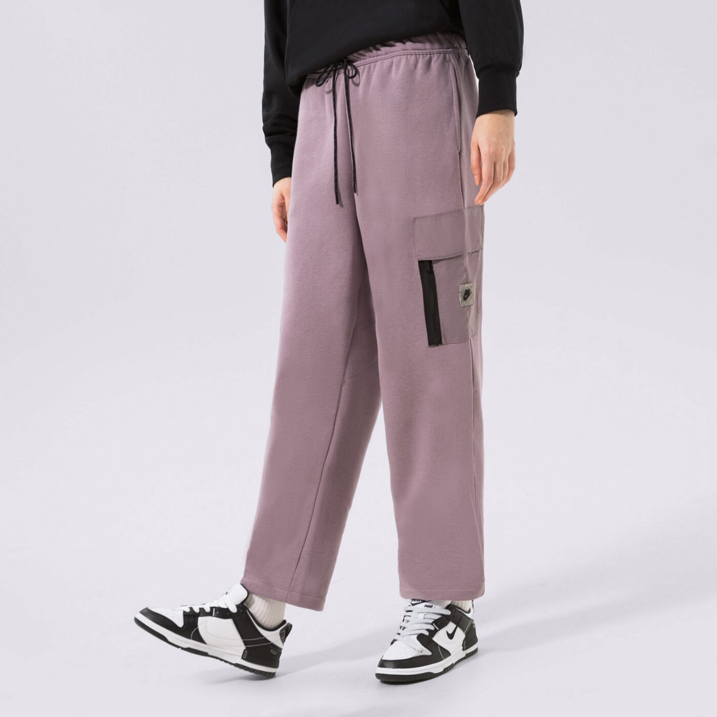 Дамски панталони NIKE ПАНТАЛОНИ W NSW CARGO FLC PANT SU dx2323-531 цвят виолетов