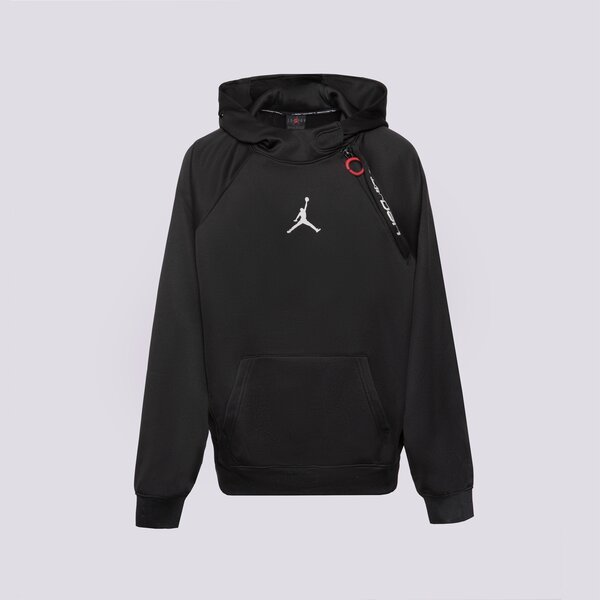 Детски суичър JORDAN СУИТЧЪР С КАЧУЛКА JDN UNISEX EASE FLC HOODIE BOY 95d567-023 цвят черен