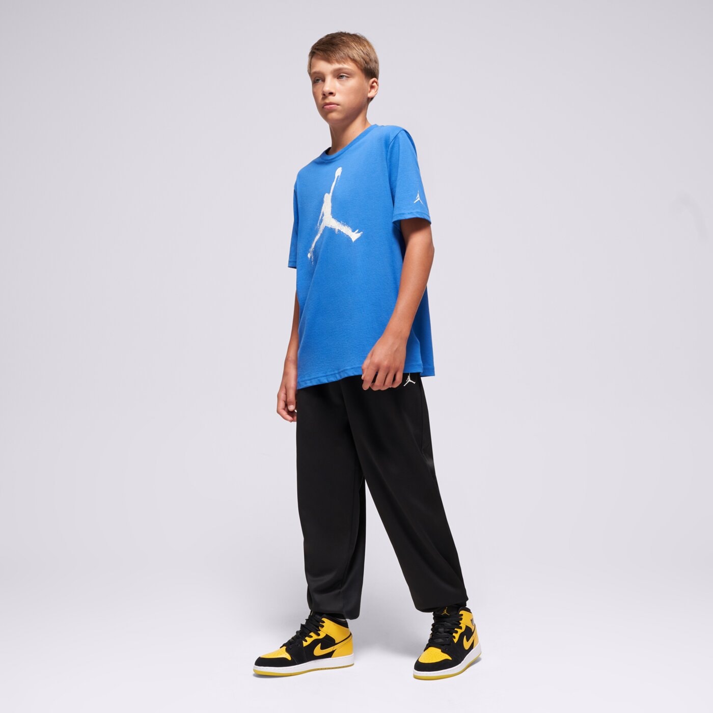 Детска тениска JORDAN ТЕНИСКА JDB MJ MVP JUMPMAN SS TEE BOY 95f062-bb7 цвят син