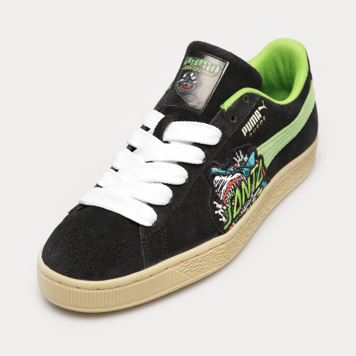Мъжки маратонки PUMA SUEDE SANTA CRUZ 381905-01 цвят черен