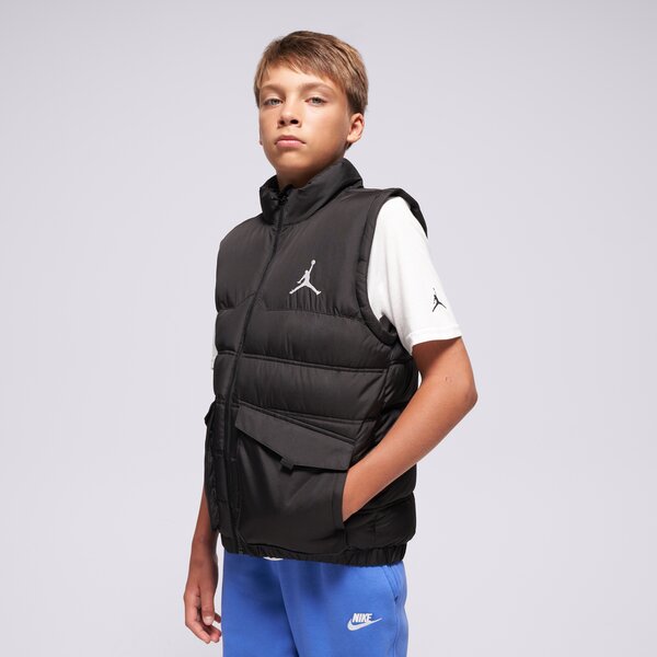 JORDAN ЕЛЕК JDB PUFFER FILLED VEST BOY 95d532-023 цвят черен