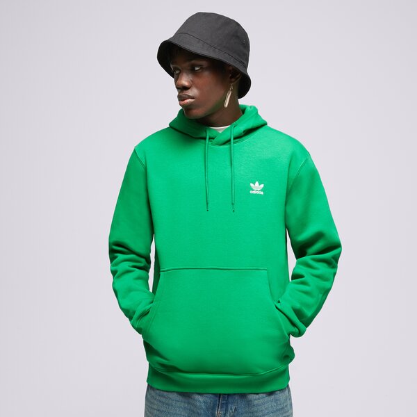 Мъжки суичър ADIDAS СУИТЧЪР С КАЧУЛКА ESSENTIAL HOODY im4528 цвят зелен