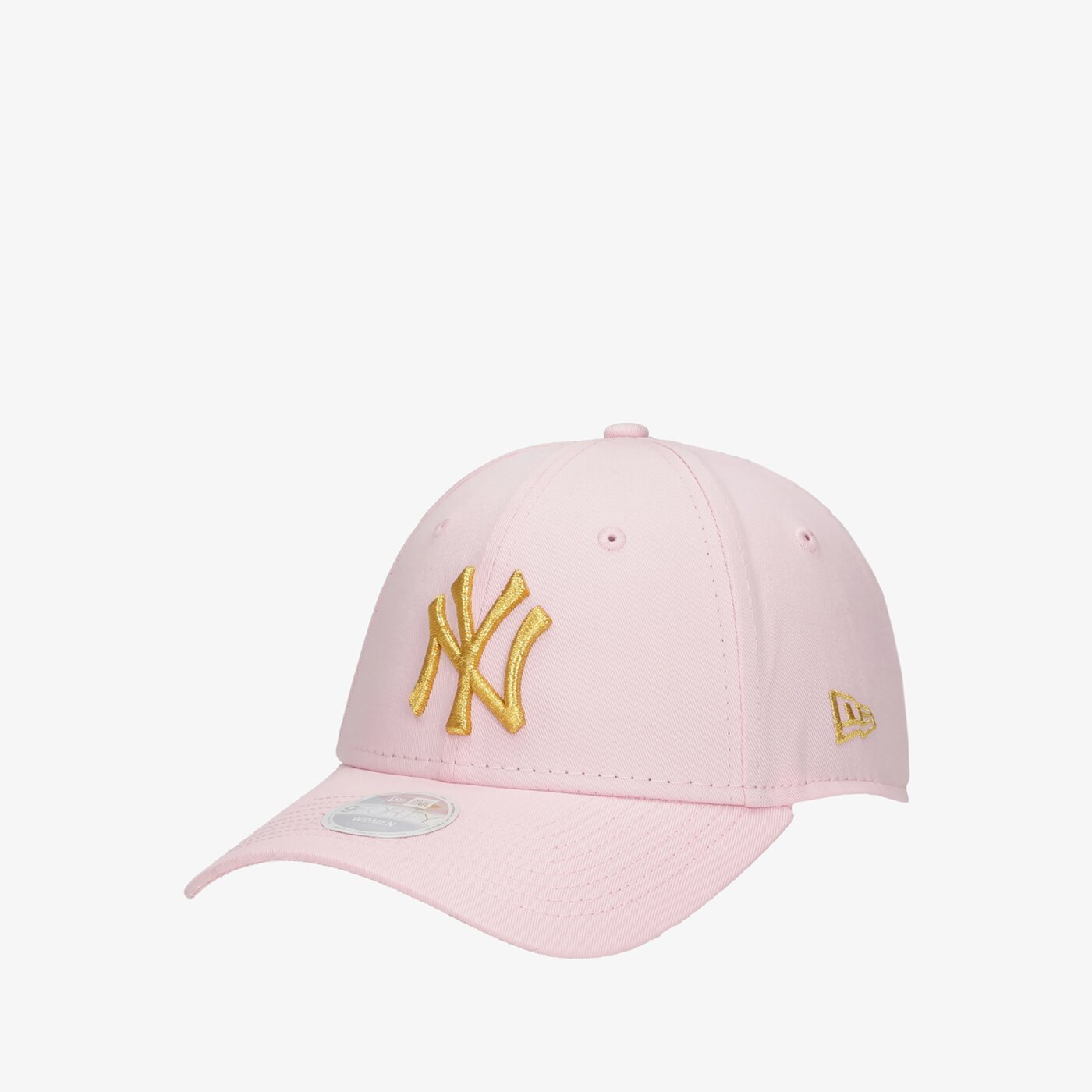 Дамска шапка с козирка NEW ERA ШАПКА WMNS METALLIC LOGO 940 NYY PNK NEW YORK YANKEE 60222534 цвят розов