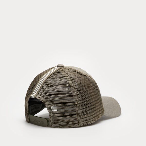 Мъжка шапка с козирка ADIDAS ШАПКА CURVED TRUCKER ic0021 цвят зелен