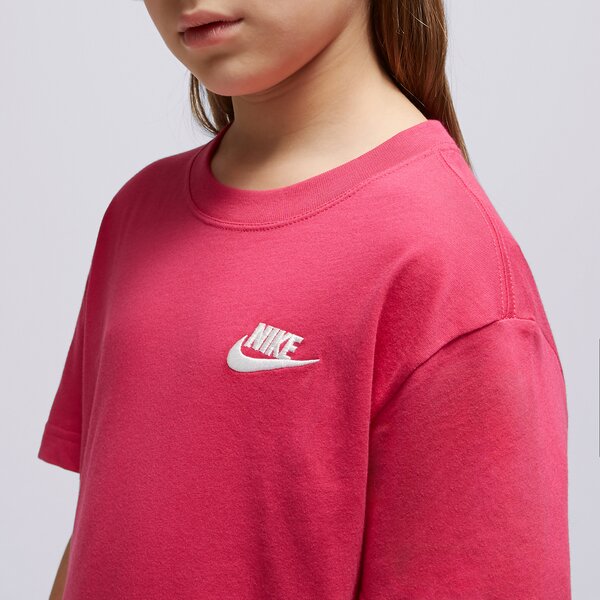 Детска тениска NIKE ТЕНИСКА G NSW TEE CLUB SS GIRL fd0927-615 цвят розов