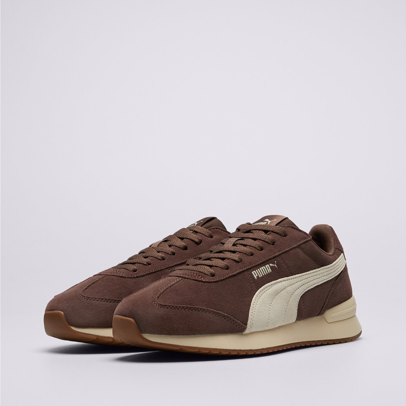 Мъжки маратонки PUMA R78 WIND SD 40266005 цвят кафяв