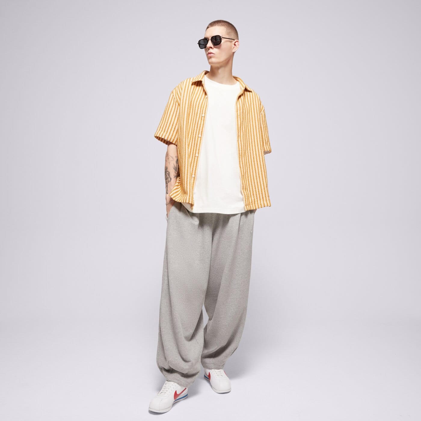 Мъжки панталони NIKE ПАНТАЛОНИ M NK CLUB FT OVERSIZED PANT hj1822-063 цвят сив