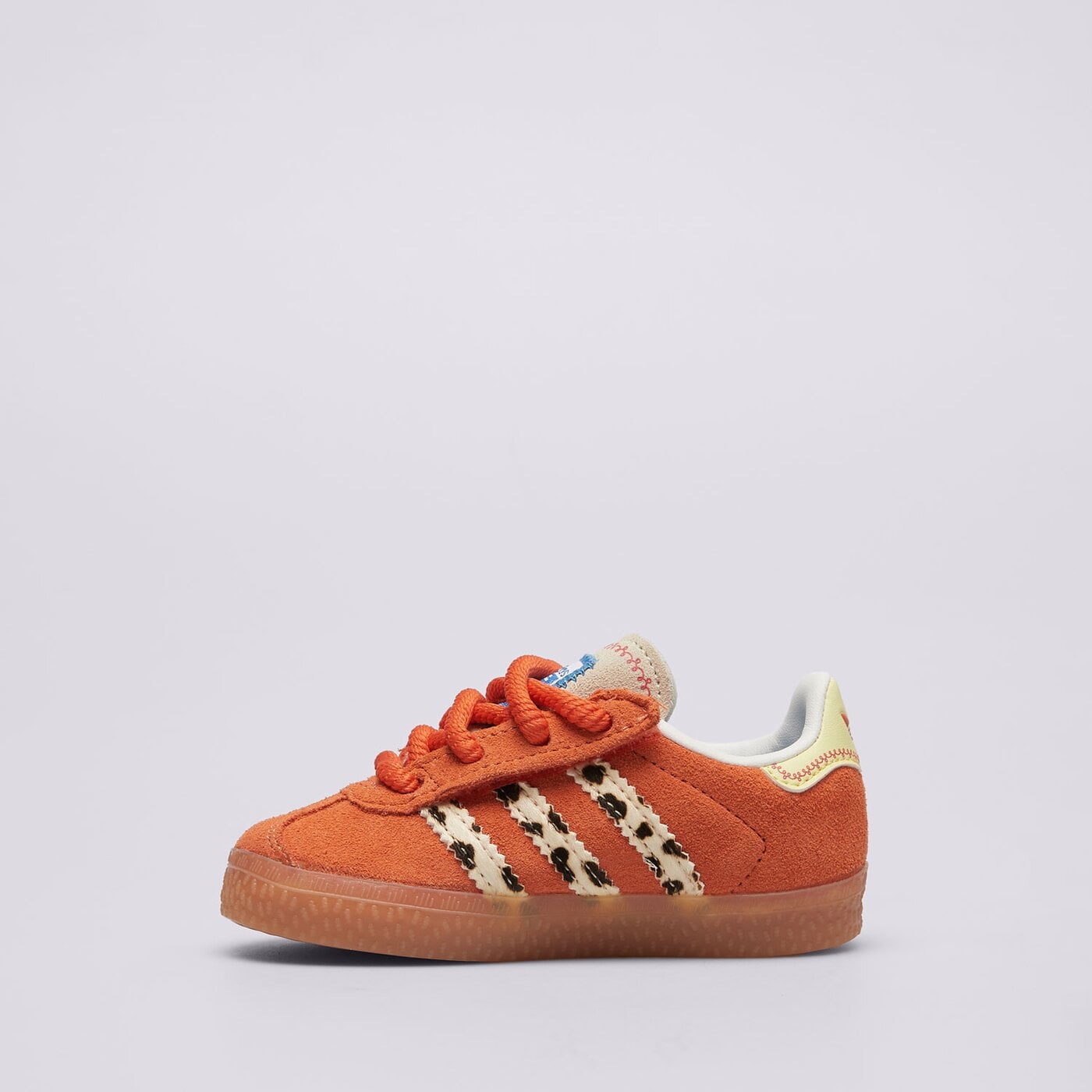 Детски маратонки ADIDAS GAZELLE CF EL I ji0075 цвят оранжев
