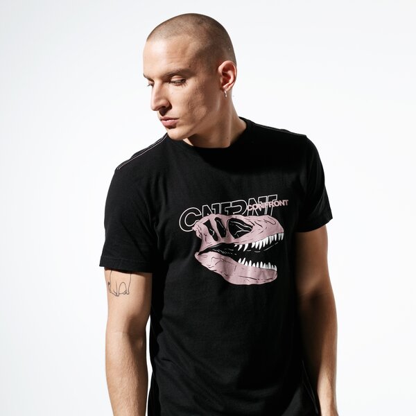 Мъжка тениска CONFRONT ТЕНИСКА DINO BLK TEE cf39tsm63001 цвят черен
