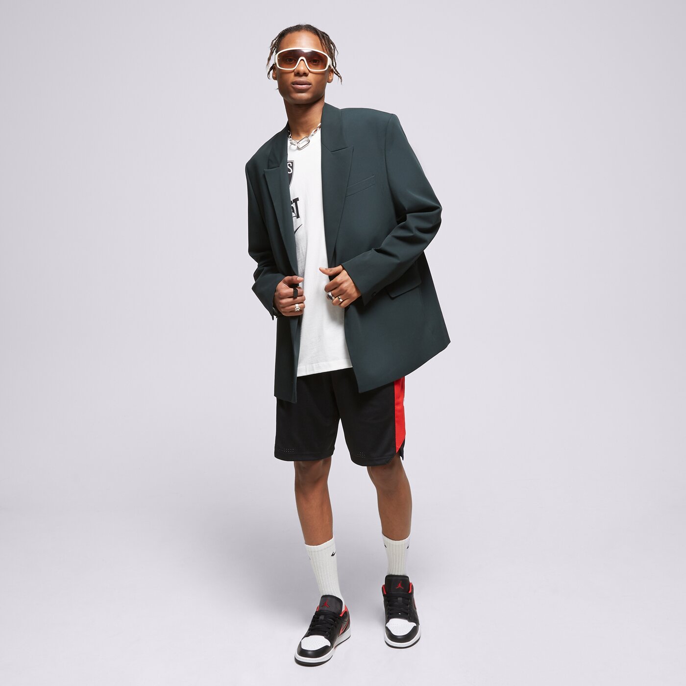 Мъжки къси панталони NIKE ШОРТИ CHICAGO BULLS NIKE NBA aj5056-010 цвят черен